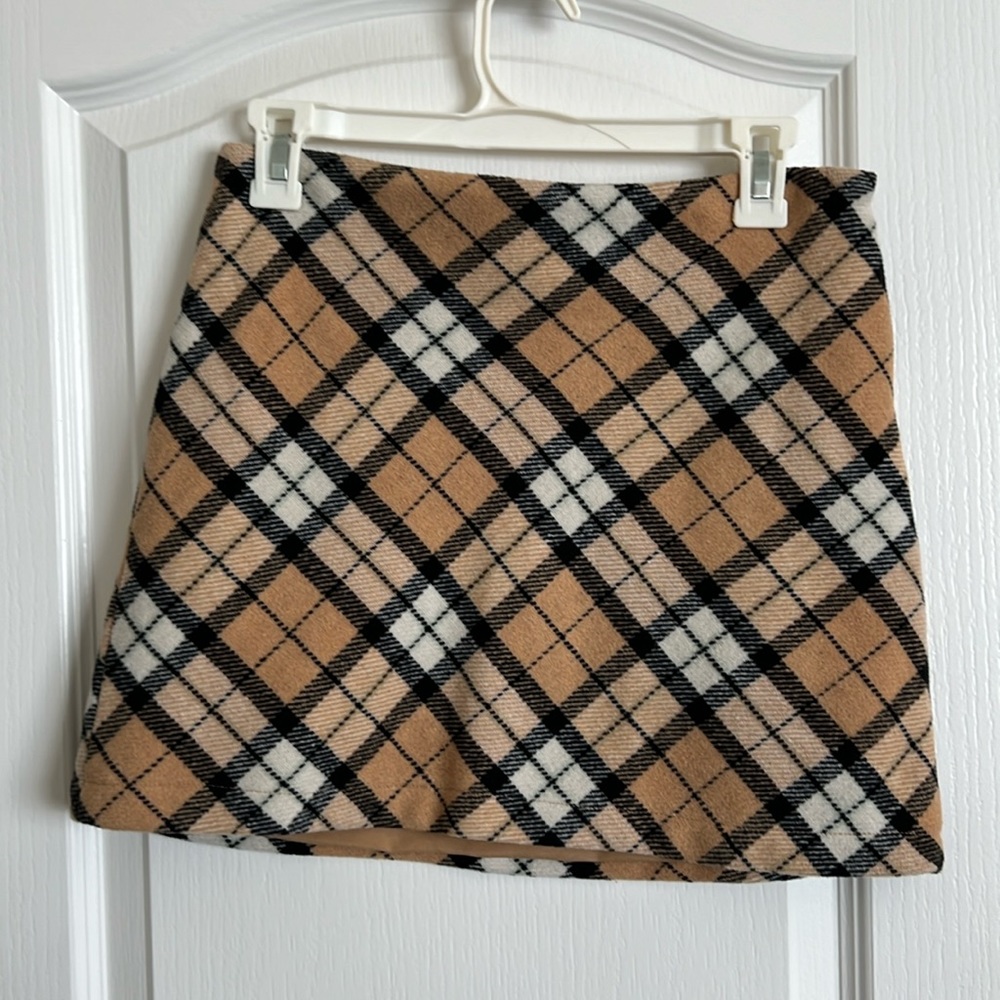 90’s vibes high waisted skirt